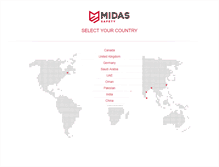 Tablet Screenshot of midas-safety.com